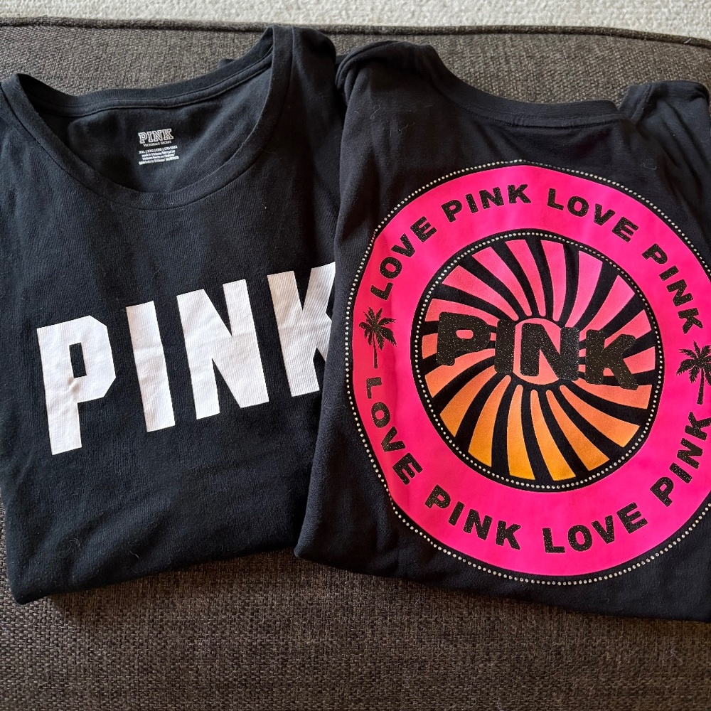 Two PINK by Victoria’s Secret Short Sleeve Tees